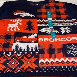 Denver Broncos NFL holiday sweater